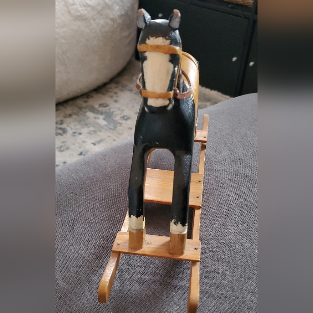 Wooden Rocking Horse - Picture 2 of 3